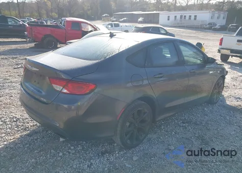 2016 Chrysler 200 S from USA, damaged, VIN 1C3CCCBB9GN139209